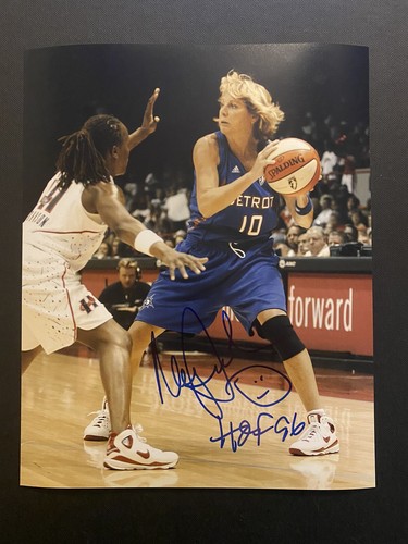 Nancy Lieberman signed Detroit Shock basketball 8x10 photo COA Proof autographed. Nancy Lieberman signed Detroit Shock basketball 8x10 photo COA Proof autographed.