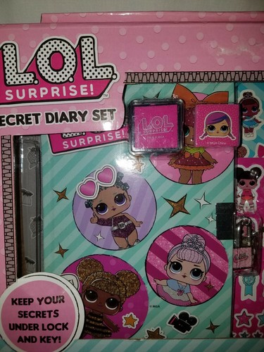NEW LOL Surprise Secret Diary Set With Lock And Key