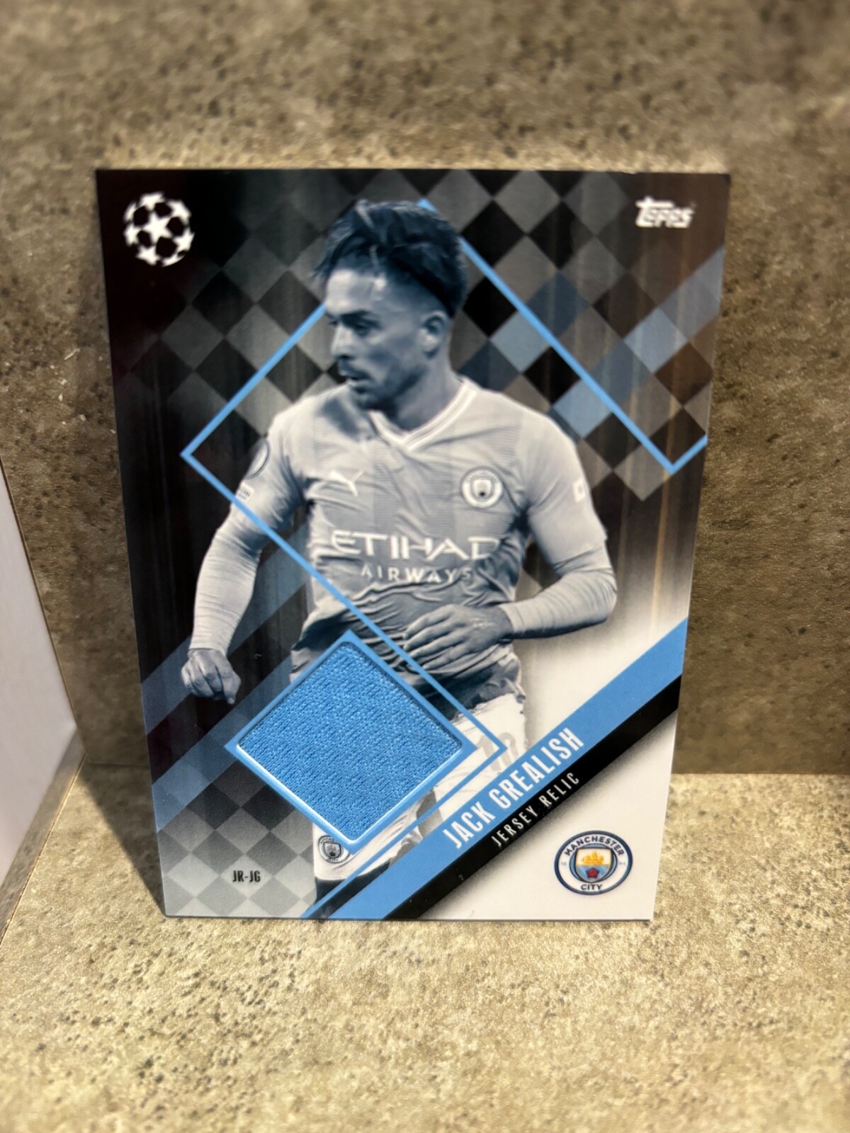 その他 Jack Grealish Museum Auto Relic Card /50 Jack Grealish Jersey Relic Match Attax Extra 2023-2024