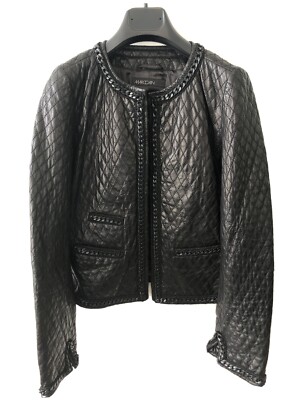 marc cain Leather Jacket Never Worn Size US 2 