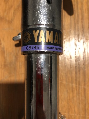Yamaha straight or boom cymbol stand tall 3 sections with felt