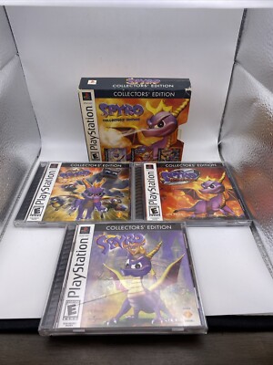 Spyro Collector's Edition PS1 PlayStation 1 Complete CIB