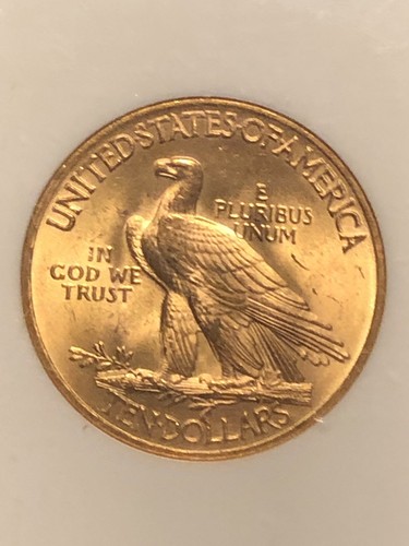 1932 $10 Indian Head Gold NGC MS63