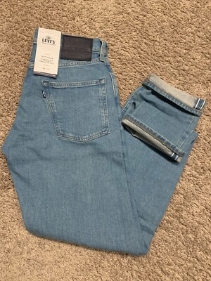Levi's Made & Crafted 502 Regular Taper Selvedge Jeans Men's Sizes 0065 RT$168