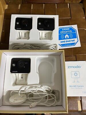 Zmodo WiFi Mini Indoor Motion Camera (3 Cameras) 720p (1280*