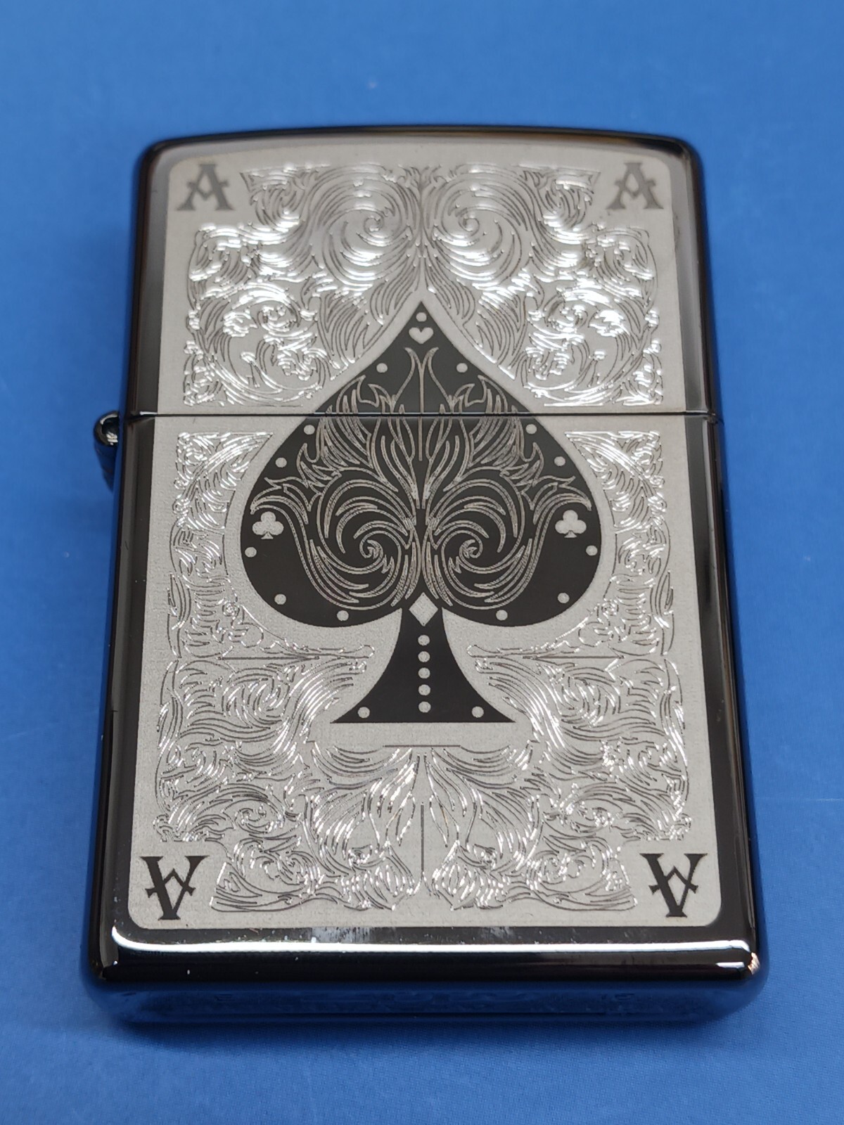 Acid Black Cherry ヤス ZIPPO Ace Filigree Engraved Windproof Lighter – Zippo USA