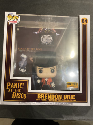 Funko Pop Albums #64 Brendon Urie Panic At The Disco Hot Topic Exclusive