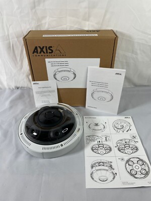Axis Communications P3717-PLE Black White Security Surveillance Camera