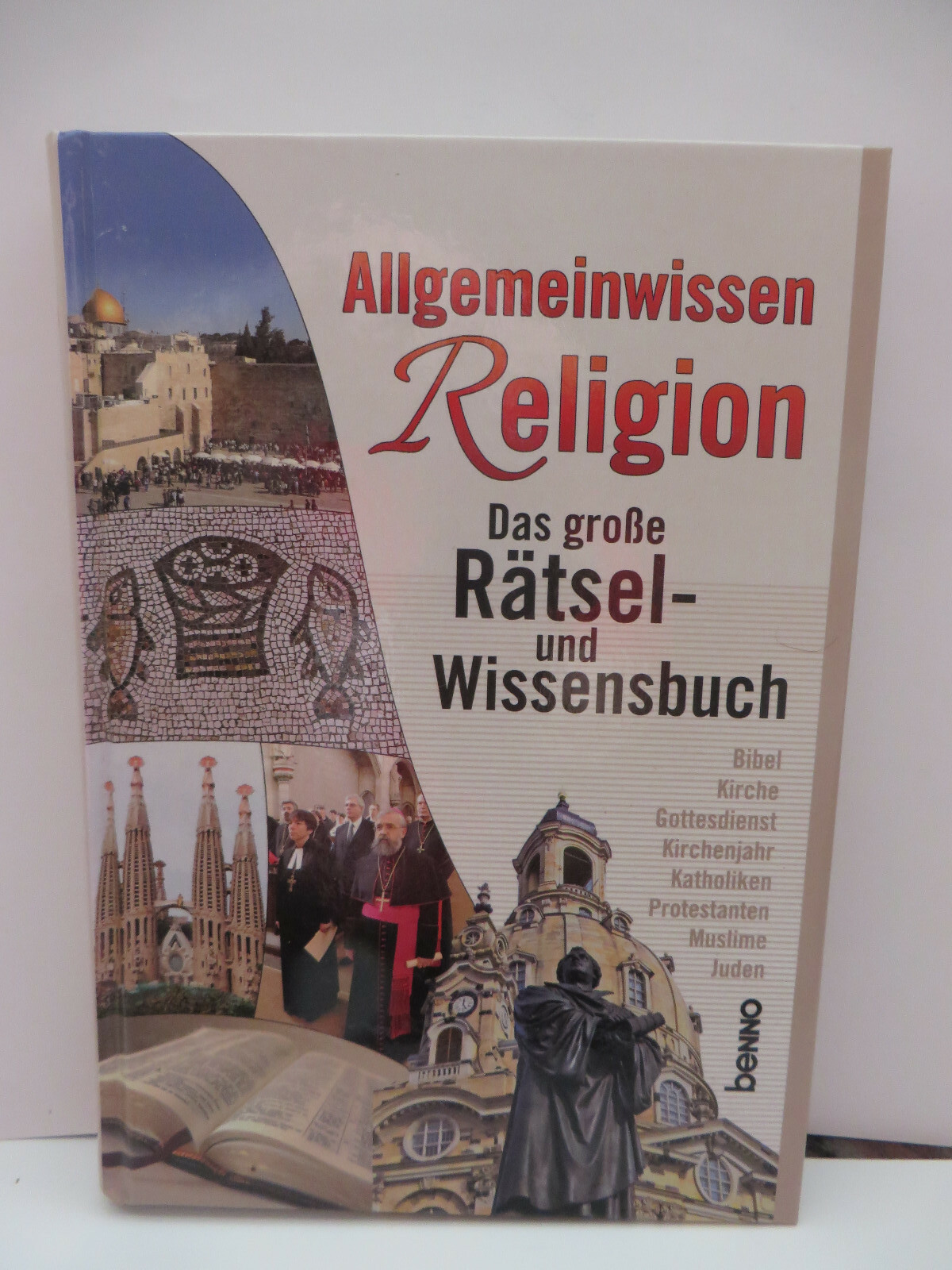 Allgemeinwissen Religion, Rätsel- und Wissensbuch