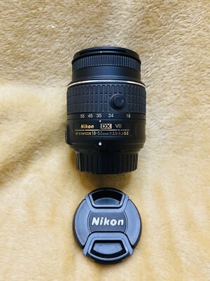 Nikon DX VR AF-S Nikkor 18-55mm 1:3.5-5.6 G II Camera Lens