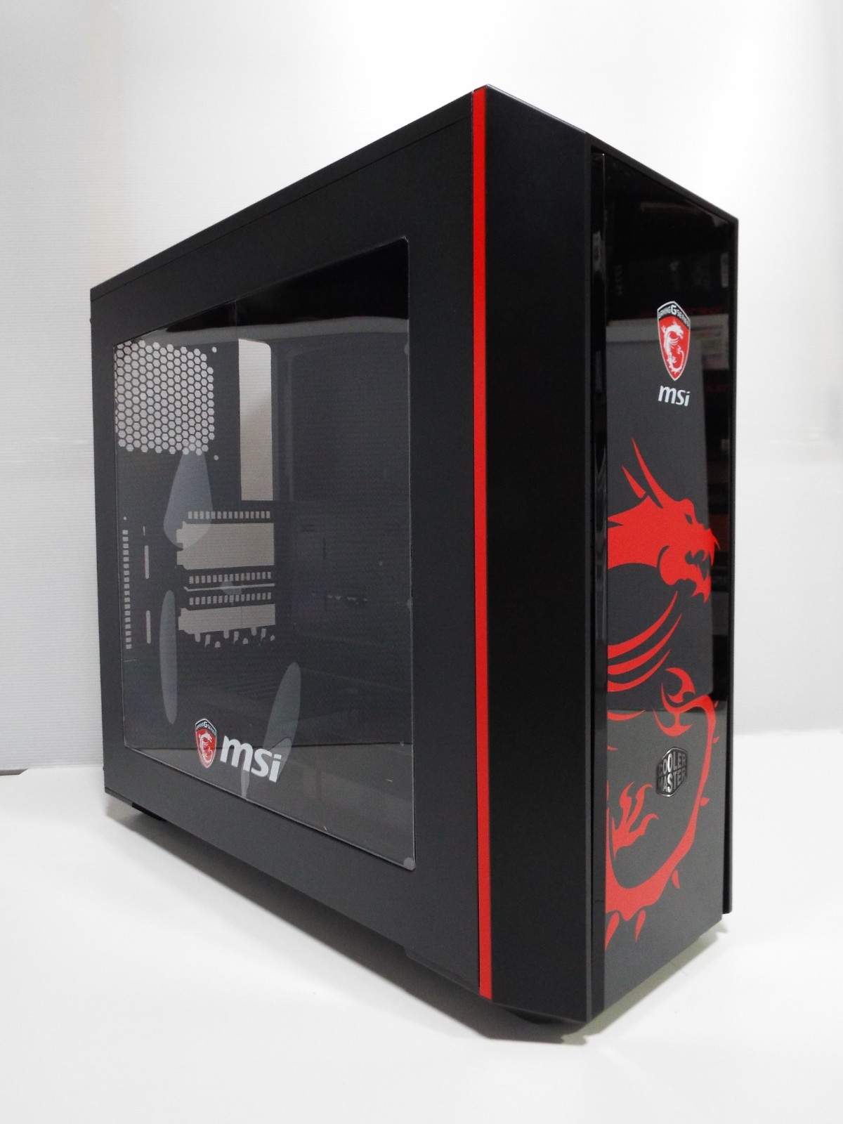 【未使用保管品】MasterBox 5 MSI Edition Cooler master MSI Masterbox 5 Dragon Edition Mid Tower