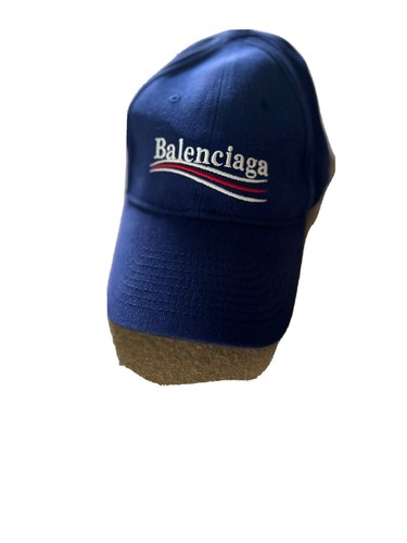 Balenciaga Campaign Hat Bleu Pacifique OS Large | eBay