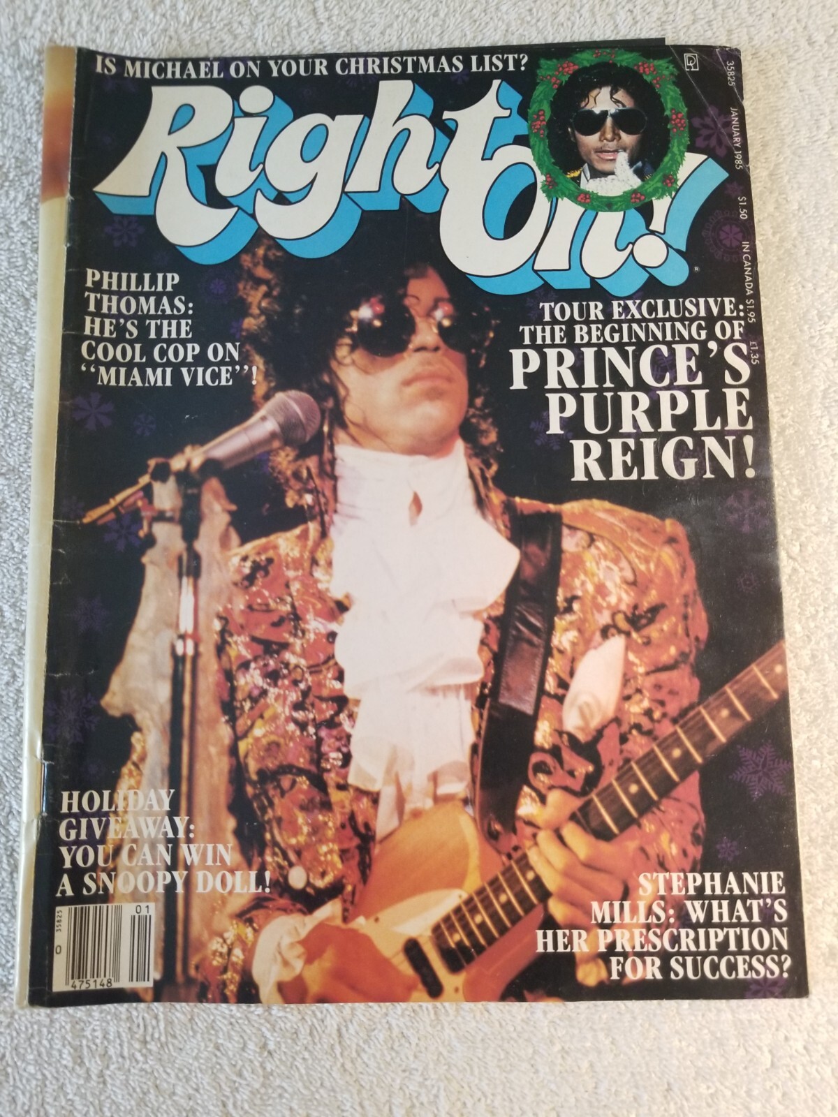 マイケルジャクソン　海外雑誌　RIGHT ON $_57.JPG?set_id=880000500F