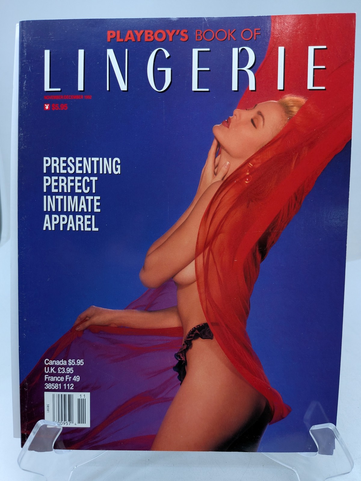 Playboy Magazine 🔥 Book of Lingerie #28 🔥 November/December 1992 🔥 B