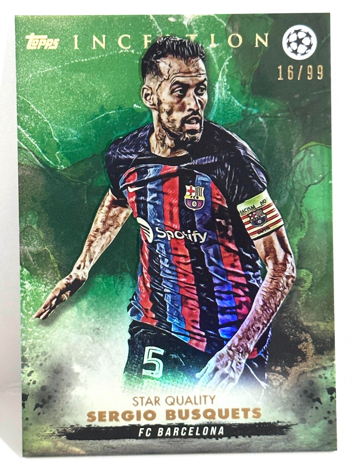 Panini SERGIO BUSQUETS ジャージカード /99 Panini SERGIO BUSQUETS ジャージカード /99 お買得】 Panini