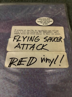 Flying Saucer Attack Roy Montgomery Goodbye The Whole Day 12 Inch Red Vinyl