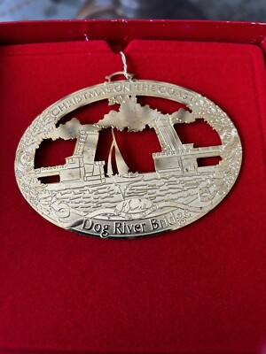 Goodwill Easter Seals 2004 Christmas Ornament  Dog River Bridge 