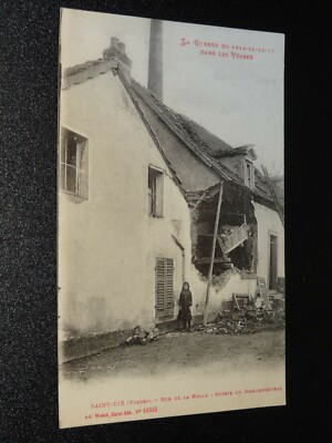 SAINT-DIÉ (Vosges) - RUE DE LA NOLLE - EFFEST DU BOMBARDEMENT - 1919 - CPA