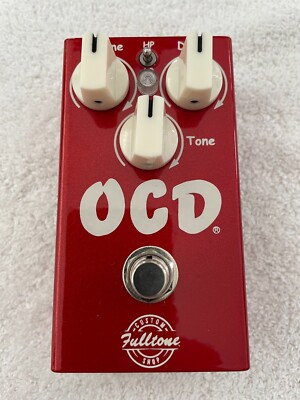Fulltone Custom Shop Limited Edition OCD V2 Candy Apple Red - Collector Quality