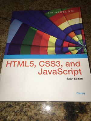 New Perspectives on HTML5, CSS3, - Paperback, by Carey Patrick M. - Acceptable
