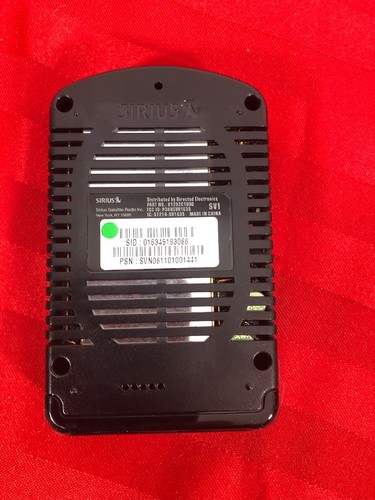 Sirius One XM SV1 Satellite Radio replacement Receiver & Remote ONLY pre FCC