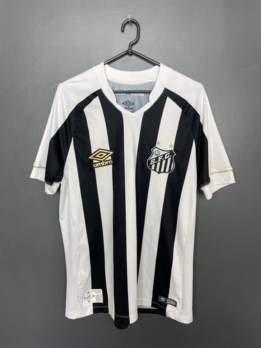 SANTOS FC 2018/2019 HOME FOOTBALL SHIRT UMBRO JERSEY 55