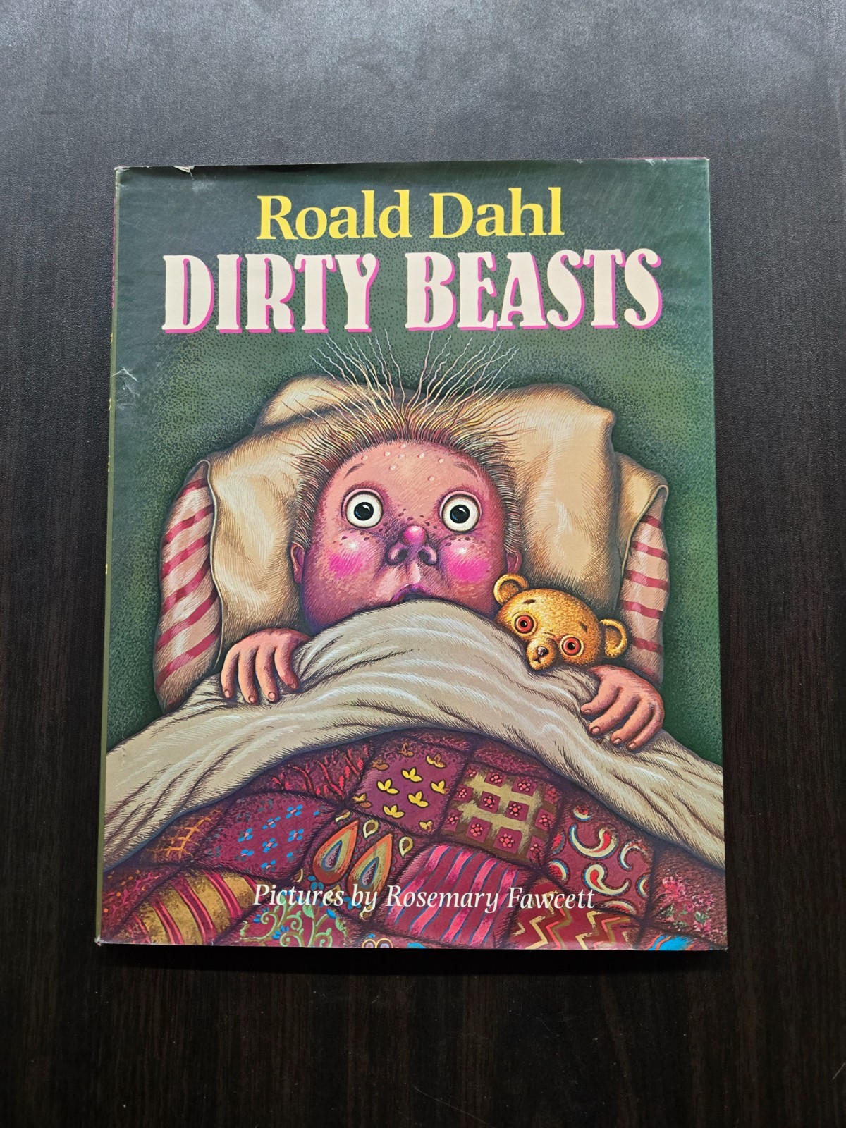 Roald Dahl Dirty Beasts, Illustrated By Rosemary Fawcett (HC, 1983, 1st USA Ed.)