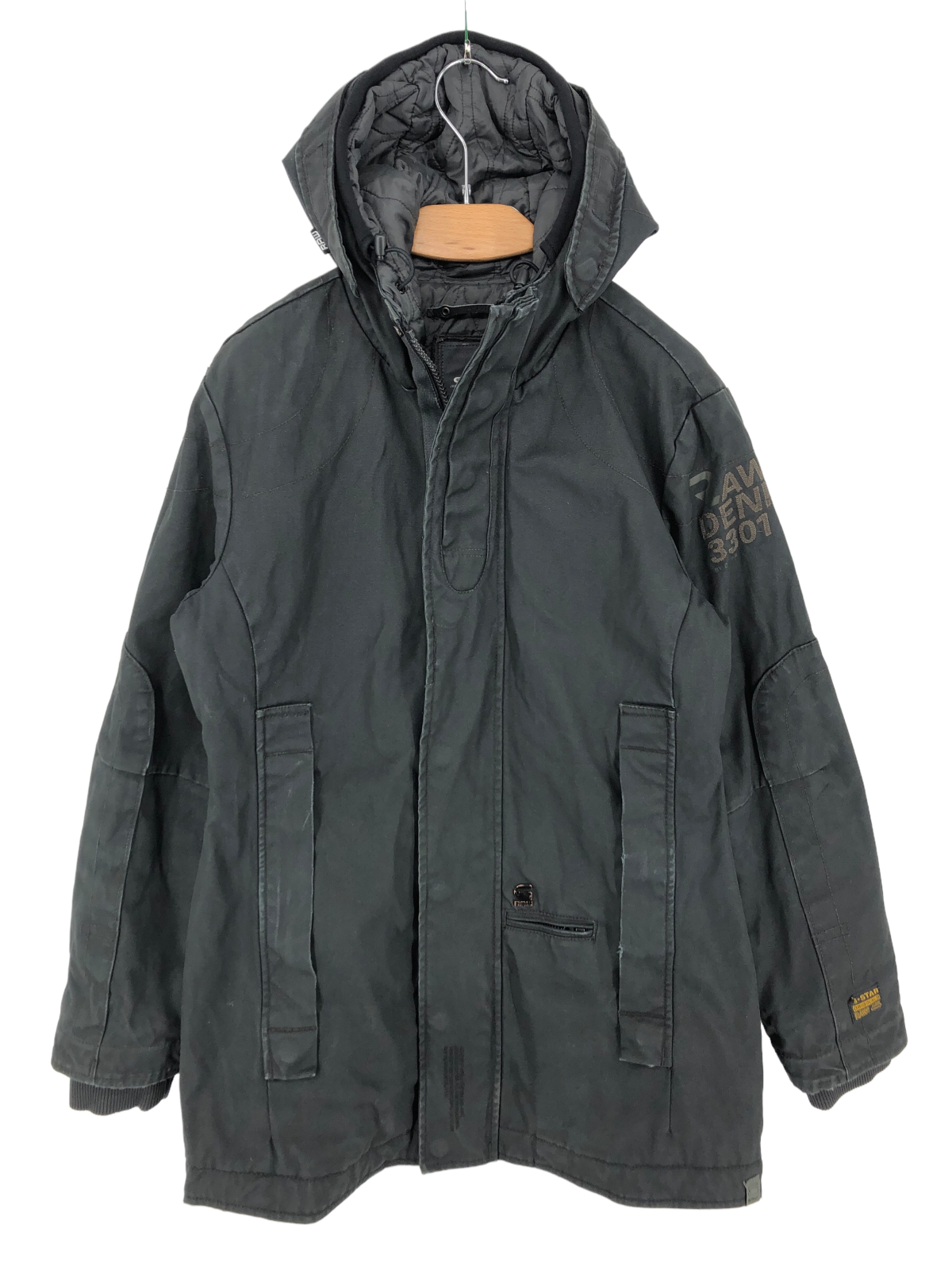 G-STAR RAW Women Duty Hooded Parka Jacket Coat Size L | eBay
