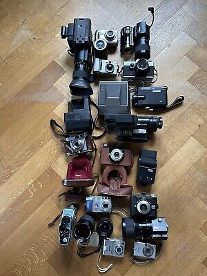 Kameras Objektive Konvolut Canon Samsung Kodak Polaroid Agfa