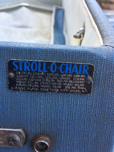 Excel Cond - VINTAGE REX STROLL-O-CHAIR PRAM BABY NANNY BUGGY STROLLER CARRIAGE