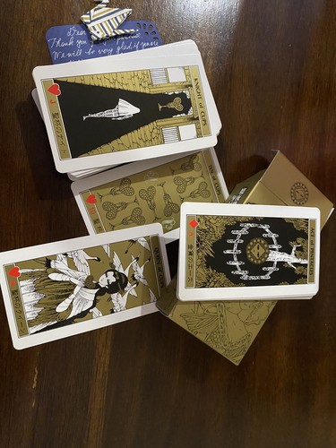 【未使用・正規品】The Mayaland Tarot Deck 完売希少 Amazon.co.jp: ゴールデン アールヌーボー タロット ミニ Golden