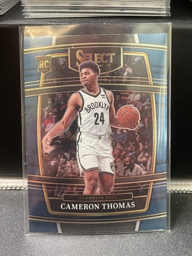 2021-22 Panini Select #21 Cameron Thomas Retail Blue RC