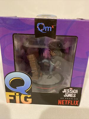2017 Q-Fig Jessica Jones figure (Qmx, Netflix TV series) NIB See Notes