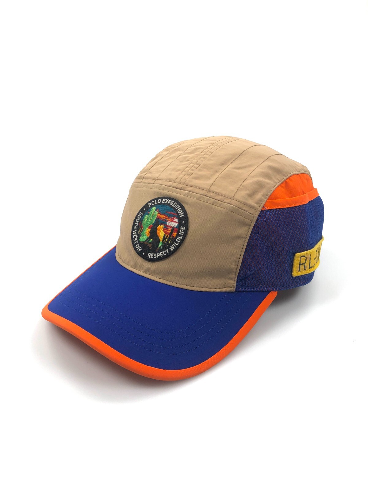 NWT POLO RALPH LAUREN WOLF-PATCH FIVE-PANEL CAP LIMITED NWT POLO RALPH LAUREN WOLF-PATCH FIVE-PANEL CAP LIMITED