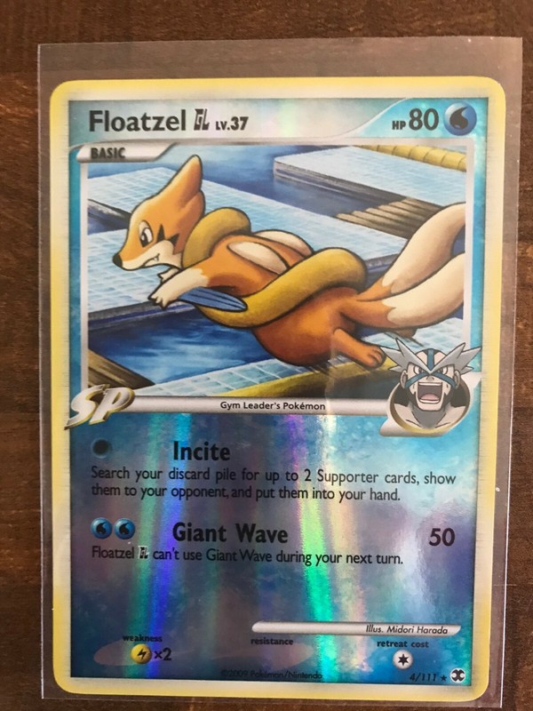 Floatzel Pokemon Cards Find Pokemon Card Pictures With Our Database 