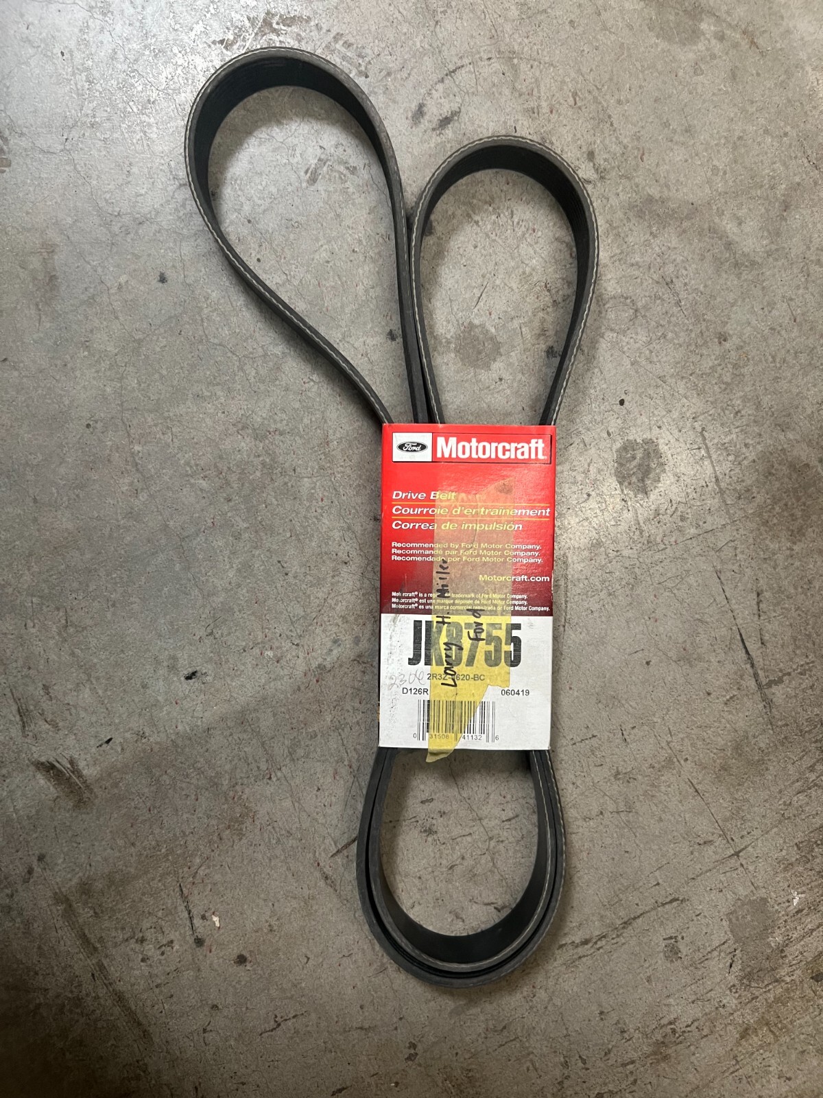 Riページ 03-04 mustang supercharger serpentine belt jk8755 | eBay
