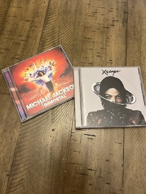 Immortal & Xscape by Michael Jackson (2 CD Lot)