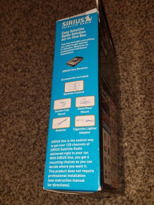 Sirius XM Radio One SV1 For Sirius Car Satellite Radio Receiver Brand New Sealed