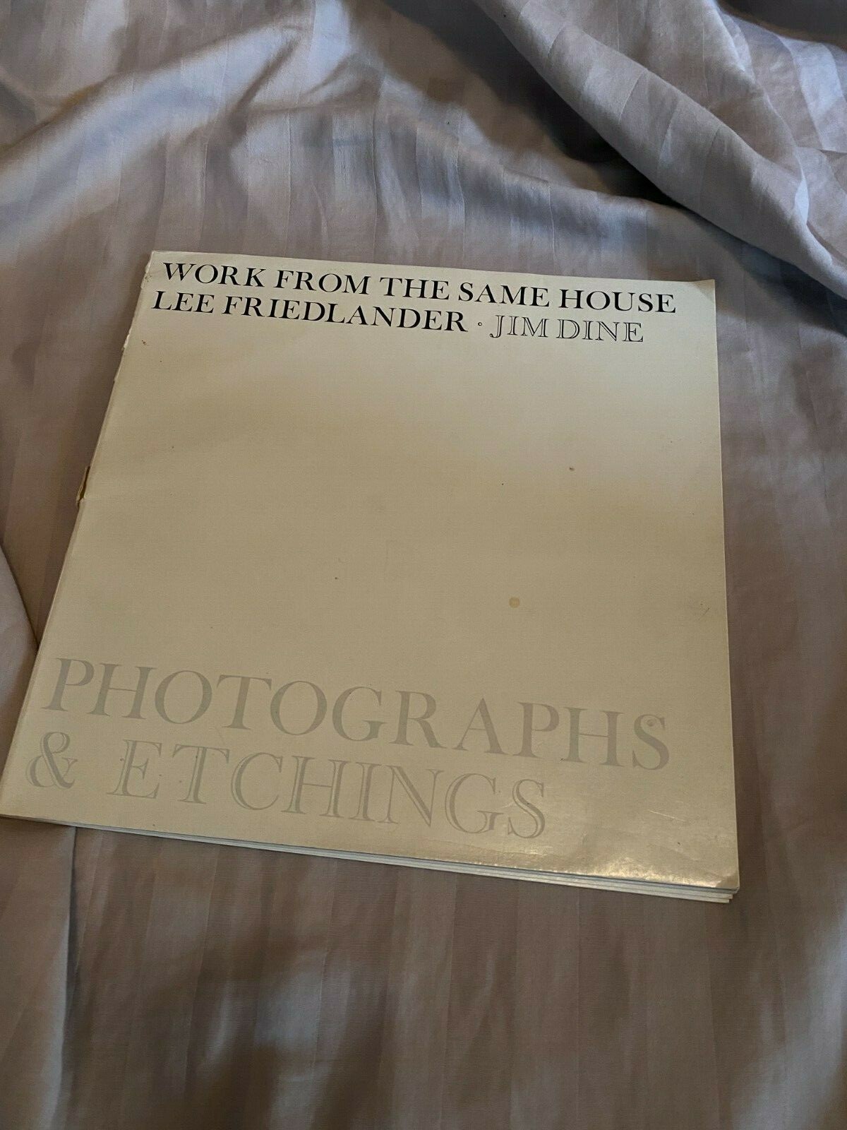 Work From The Same House Lee Friedlander | Jim Dine