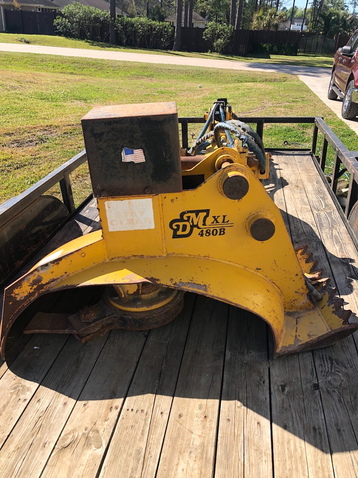 Slashbuster DM XL480B Excavator Backhoe Cutter Mulcher Forestry Head