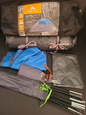 Ozark Trails 2-Person Dome Tent 7'x7' Backpacking WMT-7742 / 30135 | eBay
