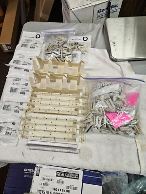 Large lot of 110-Style Telecom Blocks/clips/wire guides. C4, C5
