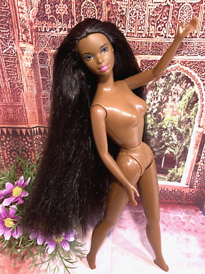 African top doll hair