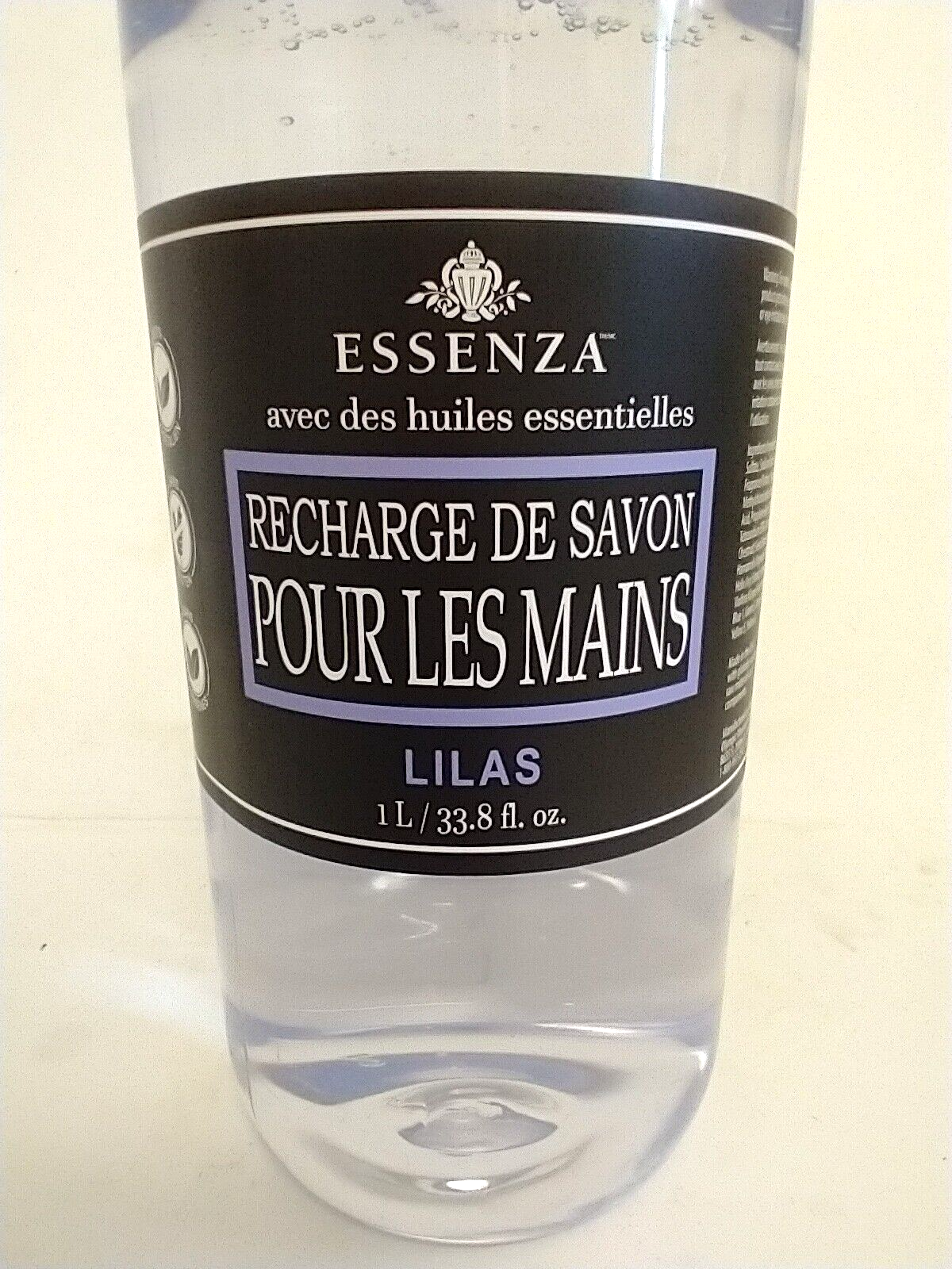 Essenze Peppermint Hand Soap, Refill Size 33.8oz, Gluten Free/Vegan