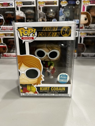 New Funko Pop Nirvana Kurt Cobain Rocks 64 Glasses In Utero