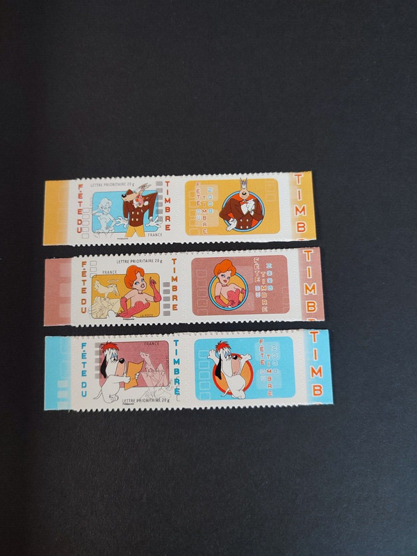 ***Timbres De France***  Fete Du Timbre 2008 Autoadhesifs NÂ° 160a / 162a** Neufs