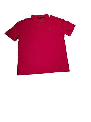 Ralph Lauren Purple Label Mens Polo Shirt XXL Red Horse