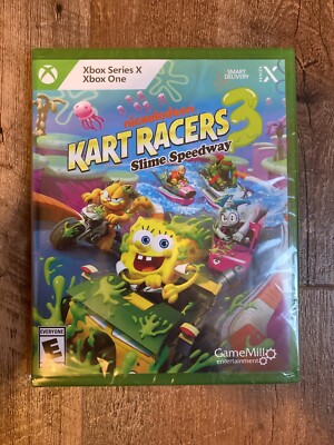 Nickelodeon Kart Racers 3: Slime Speedway (Xbox Series X, Xbox One) *NEW/SEALED*