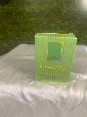 DAVIDOFF GOOD LIFE FOR MEN 5ML EDT MINI SPLASH (NEW WITH BOX) Classic