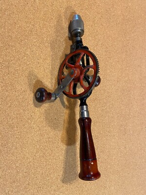 Vintage Antique Goodell Pratt Toolsmiths 2 Speed Egg Beater Hand Drill No. 5 1/2